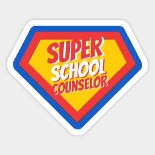 School Counselor Gifts | Super School Counselor Sticker